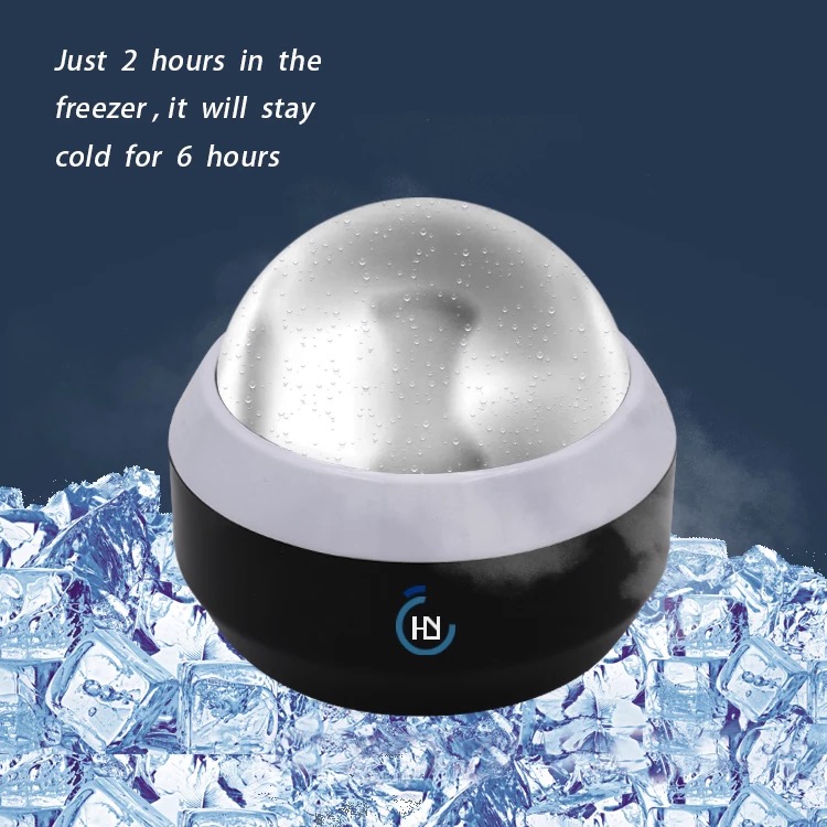 Cold massage roller ball